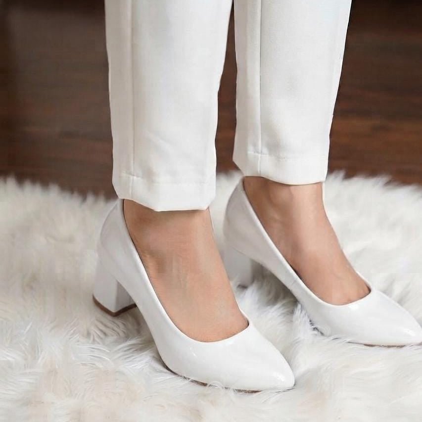 Block Heel Court Shoes - in 5 colors - SH Collection