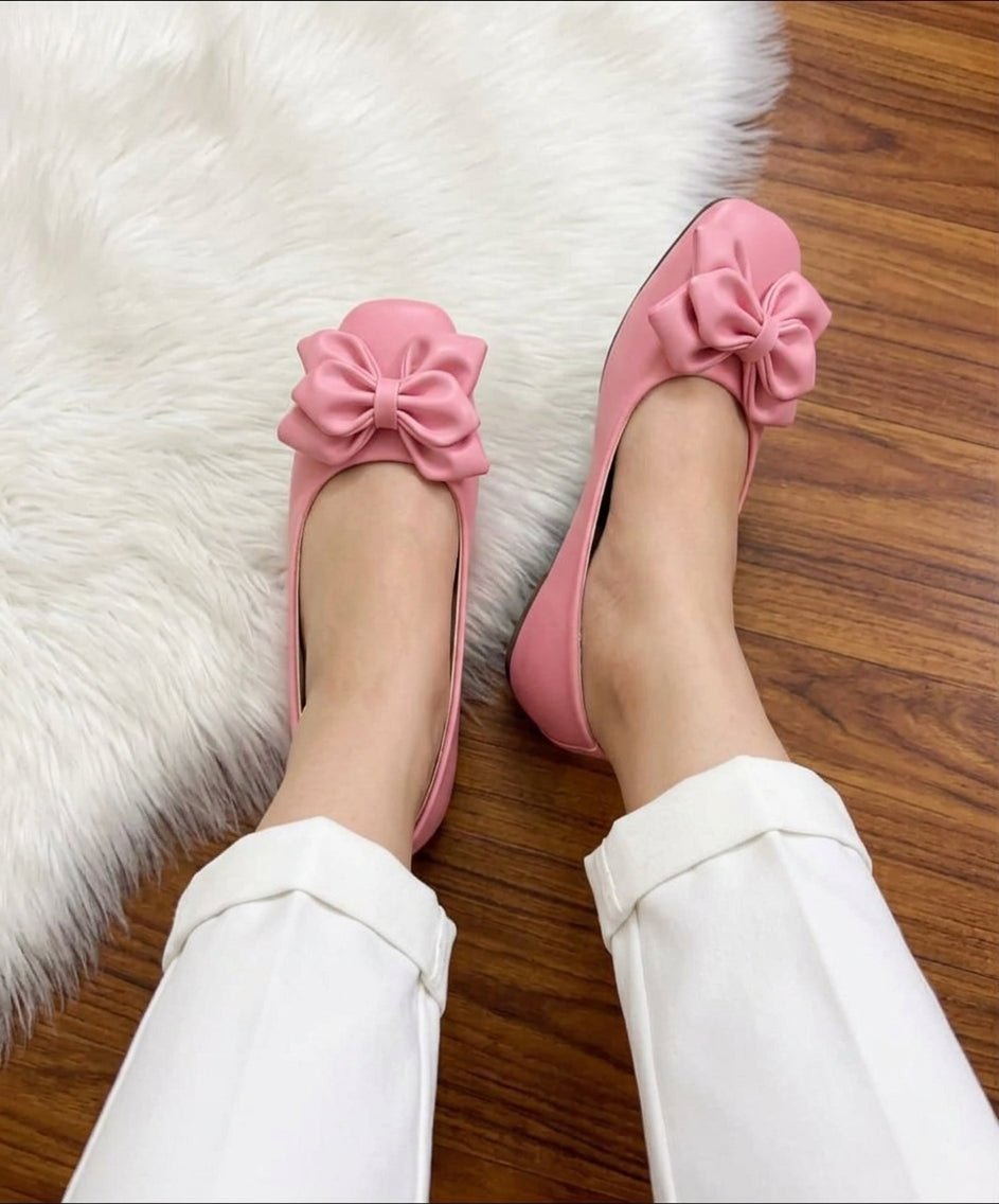 Bow Accent Ballet Pump - SH Collection