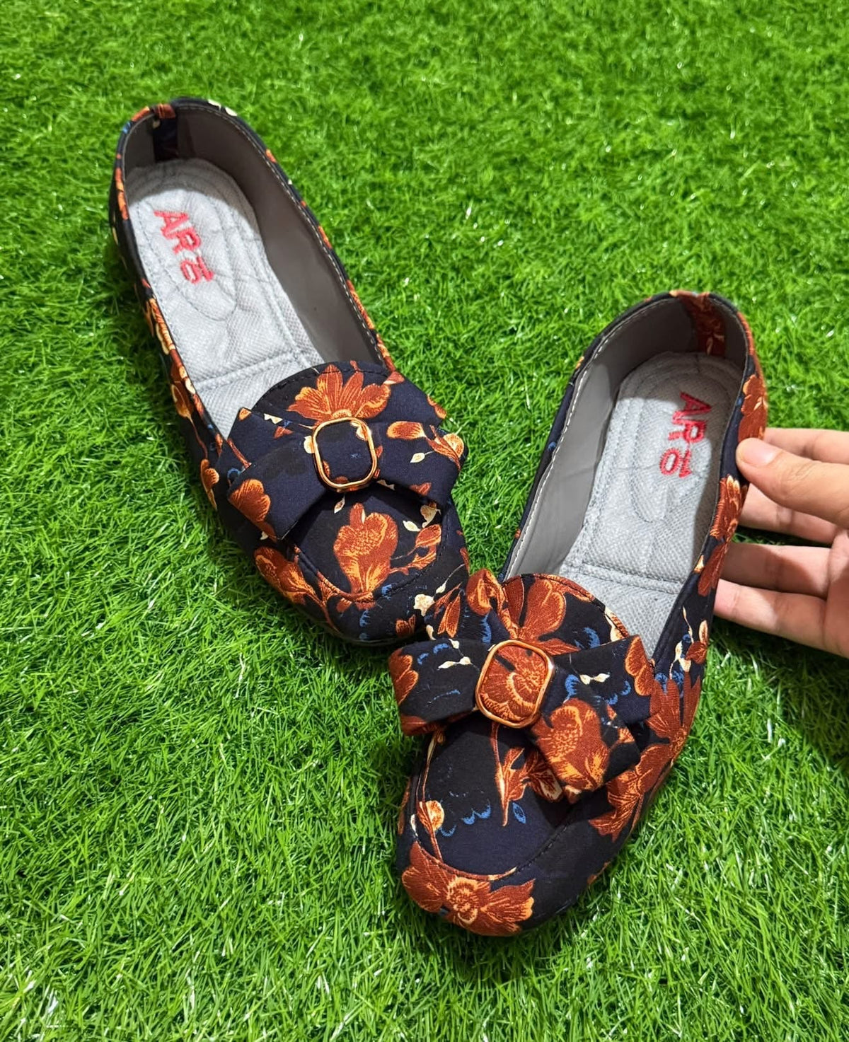 Print Pumps bow SH Collection