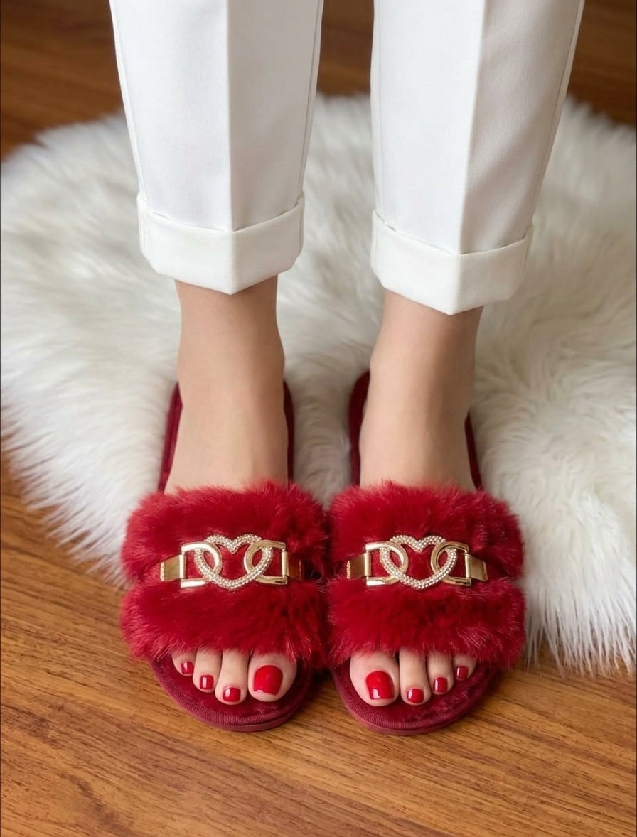 004 Fur slipper SH Collection