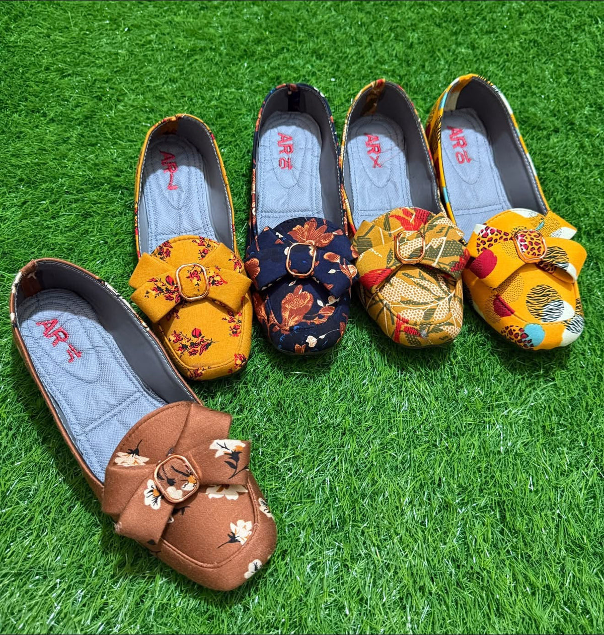 Print Pumps bow SH Collection