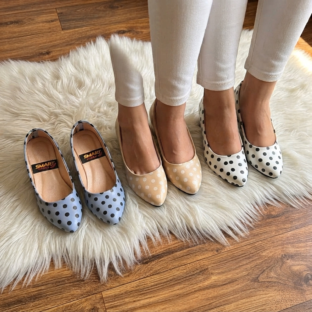 Polka Dot Court Shoes SH Collection