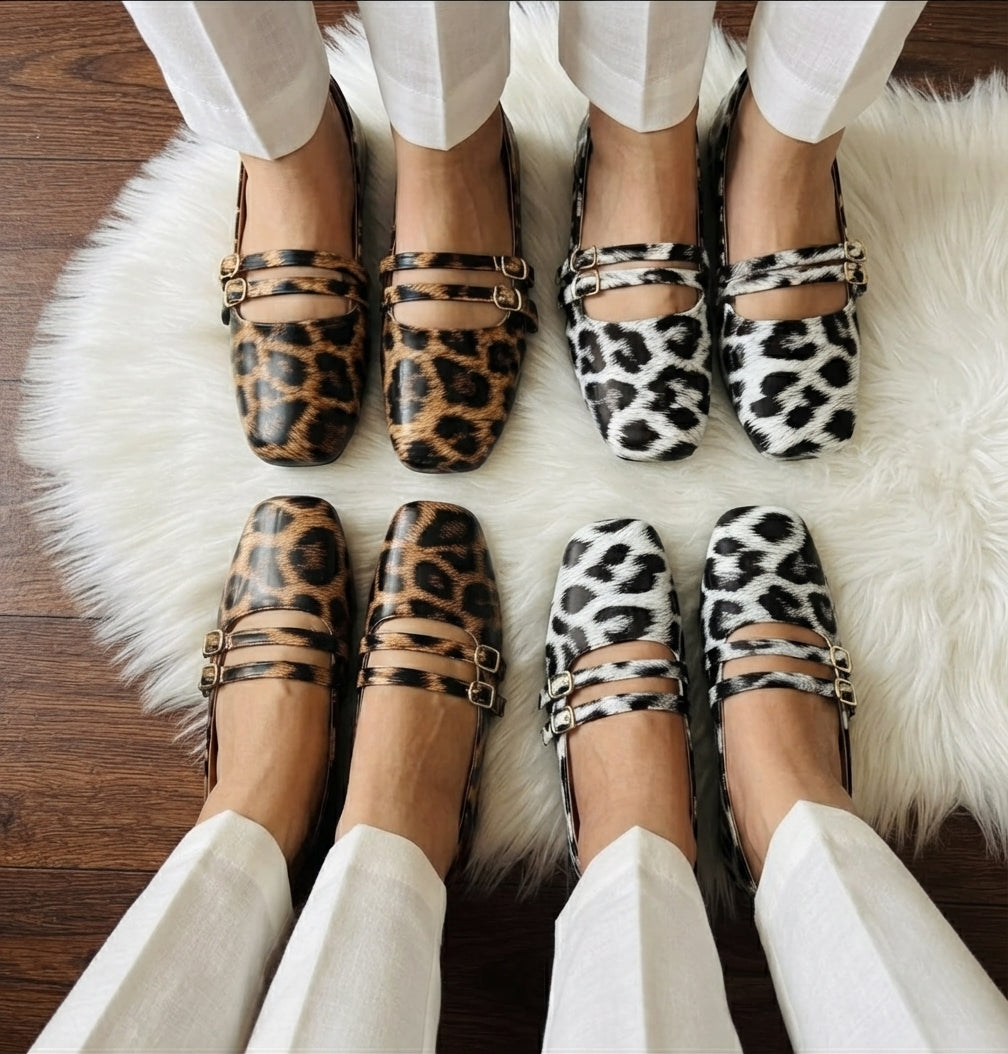 Leopard Print Pumps SH Collection