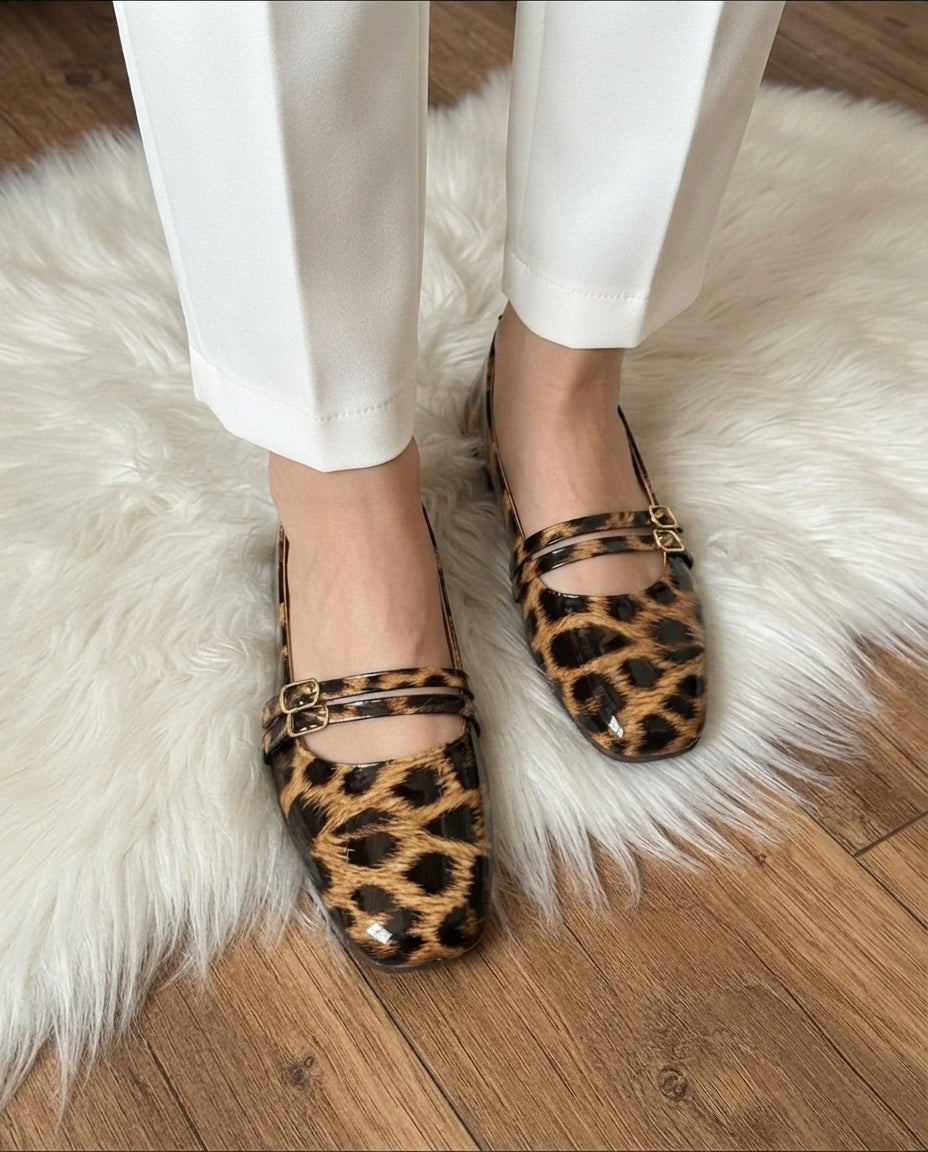 Leopard Print Pumps SH Collection