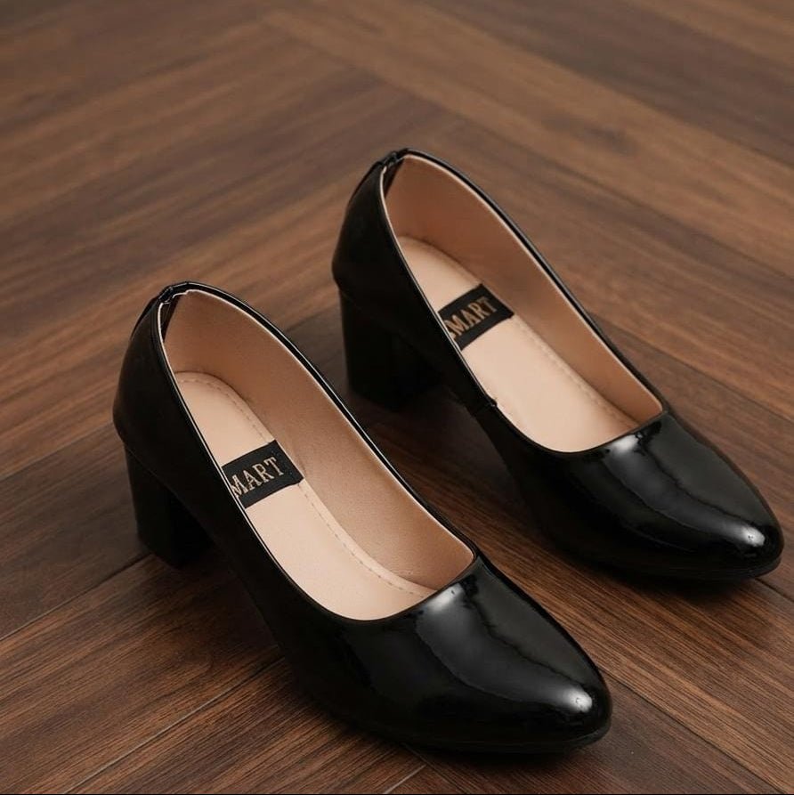 Block Heel Court Shoes - in 5 colors - SH Collection