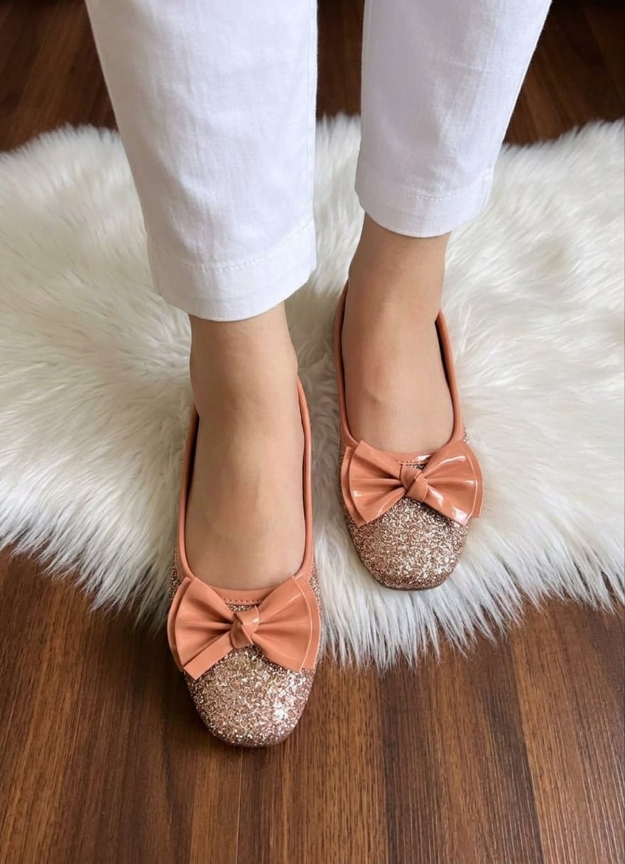 Glitter bow pumps - SH Collection