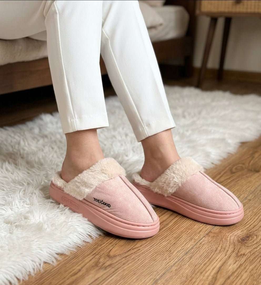 Plush Comfort Slip-On Mules - SH Collection
