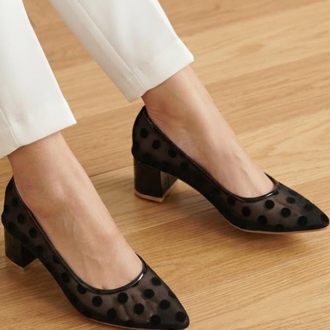 Polka Dot Net Court Shoes - 3 Colors - SH Collection